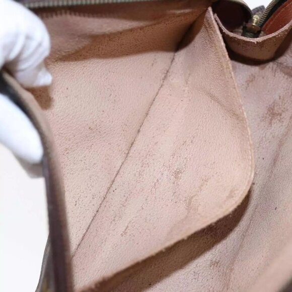 LOUIS VUITTON Monogram Trousse Demi Ronde Cosmetic Pouch - Picture 15 of 16